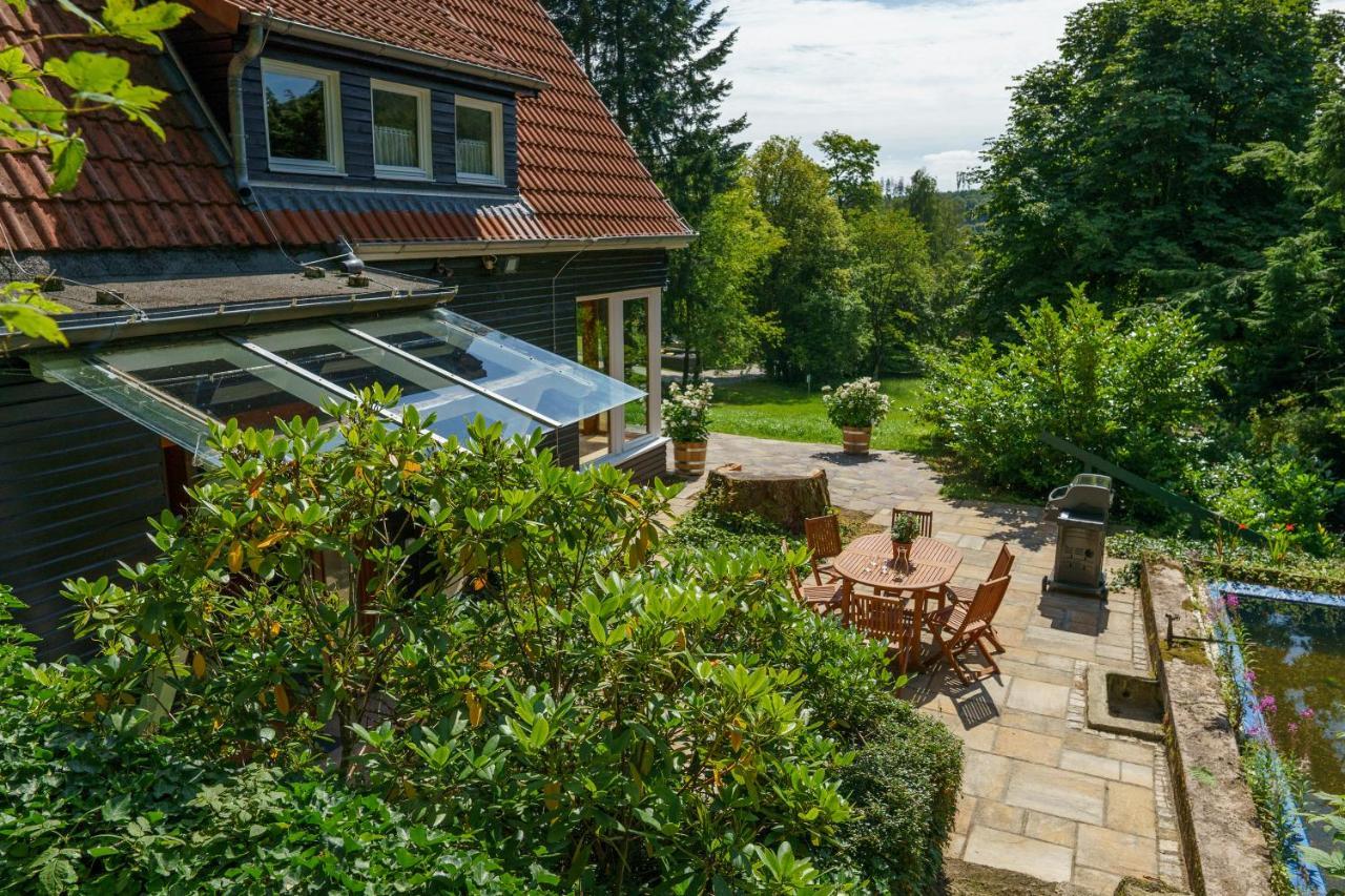 Вилла Waldhaeuschen Am Sonnenhof Кассель Экстерьер фото