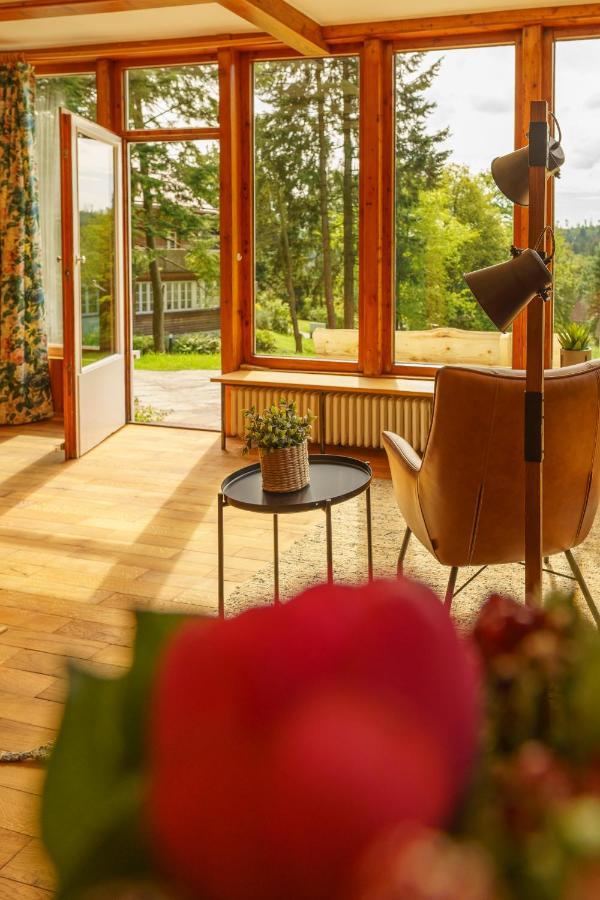 Вилла Waldhaeuschen Am Sonnenhof Кассель Экстерьер фото